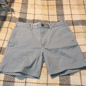 J. Crew Men's Gray Flat Front Shorts